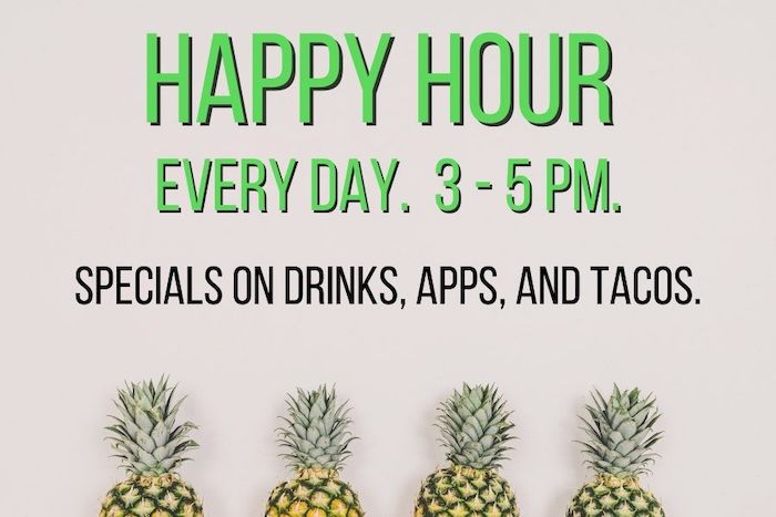 McDevitt Taco Supply Happy Hour